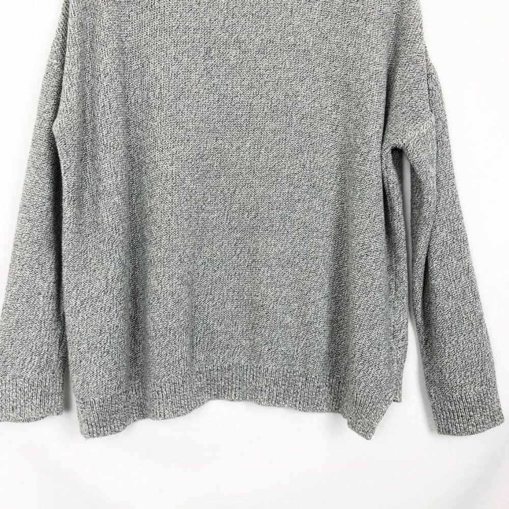 Anthropologie Fairview Oversized Sweater Gray S - Picture 10 of 12